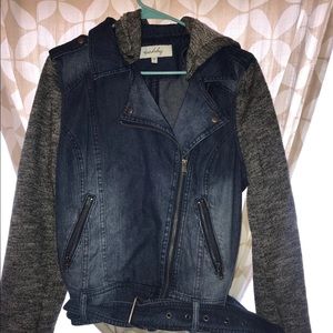 Jean sweater hoodie!